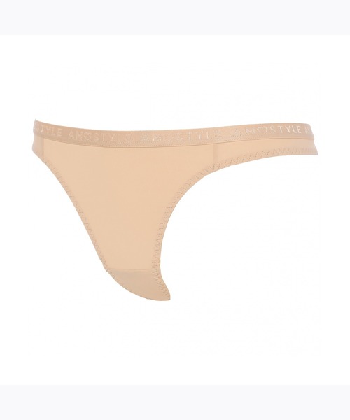 AMOSTYLE BY Triumph（アモスタイルバイトリンプ）の「ストリング（Tバック） シグネチャースムース AMST1420 String JX（ショーツ・レディース・ブラック/ベージュ/オレンジ・M）」の7枚目の写真