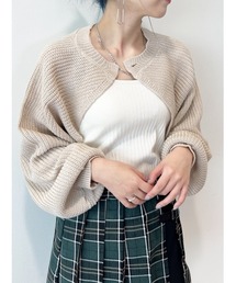 ２WAYクロップドボレロ
