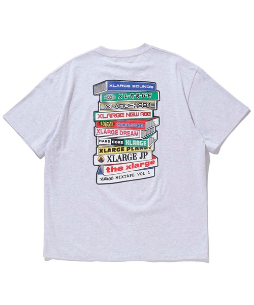 XLARGE（エクストララージ）の「SOUNDS S/S TEE（Tシャツ/カットソー・メンズ・ホワイト/アッシュ/ブラック・S/XL/M/L）」の5枚目の写真