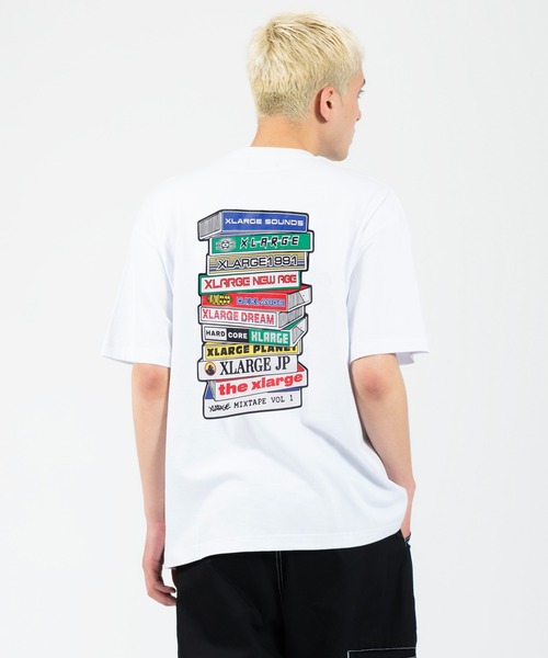 XLARGE（エクストララージ）の「SOUNDS S/S TEE（Tシャツ/カットソー・メンズ・ホワイト/アッシュ/ブラック・S/XL/M/L）」の11枚目の写真