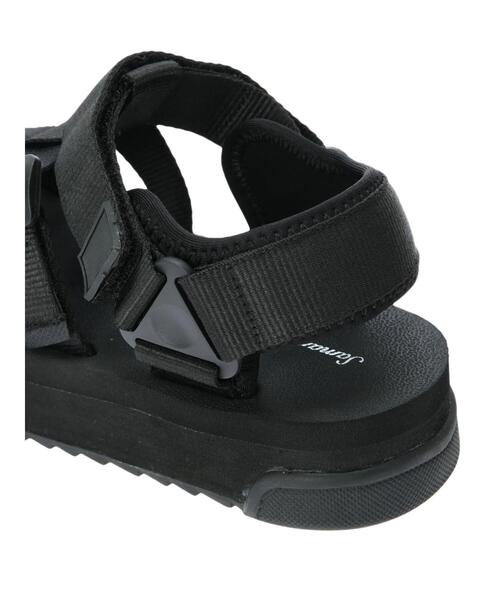 Samansa Mos2（サマンサ モスモス）の「フィッシュボーンスポーツサンダル（サンダル・レディース・オフホワイト/ブラック・MEDIUM/LARGE）」の12枚目の写真