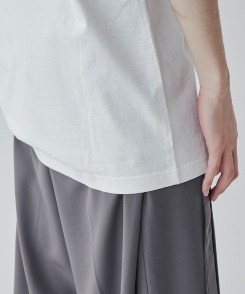 WEGO（ウィゴー）の「WEGO/USAコットンタンクトップ（タンクトップ・メンズ・ブラック/ホワイト・MEDIUM/LARGE）」の9枚目の写真