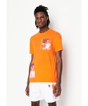 ARMANI EXCHANGE(アルマーニエクスチェンジ)の【A|X アルマーニ エクスチェンジ】フローラルプリント　半袖クルーネックTシャツ/REGULAR