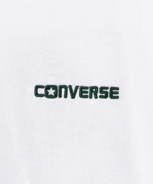 CONVERSE(コンバース)の「CONVERSE コンバース バックサガラ刺繍ショートスリーブTシャツ(Tシャツ/カットソー・メンズ・ホワイト/ブルー/ブラック/グリーン・M/XL/L)」の13枚目の写真