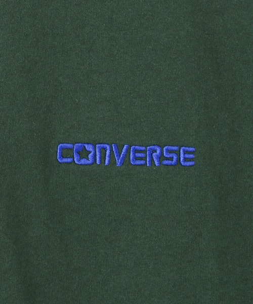 CONVERSE(コンバース)の「CONVERSE コンバース バックサガラ刺繍ショートスリーブTシャツ(Tシャツ/カットソー・メンズ・ホワイト/ブルー/ブラック/グリーン・M/XL/L)」の15枚目の写真