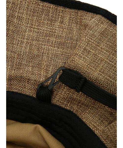 Samansa Mos2（サマンサ モスモス）の「ストラップ付プリーツハット（ハット・レディース・オフホワイト/ベージュ・F）」の20枚目の写真