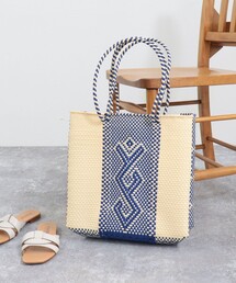 Moon Bird | 【MoonBird/ムーンバード】メルカドカラーモチーフ Lサイズ(かごバッグ)