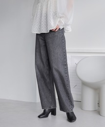 LOWRYS FARM | ＣＯＮＥカーブデニムパンツ 907037(デニムパンツ)