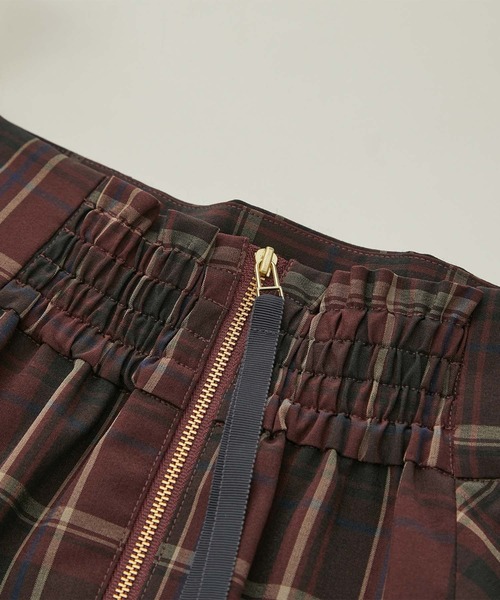 ROPE' PICNIC（ロペピクニック）の「チェックセミマーメイドスカート（スカート・レディース・ブラック/ワイン/ダークブラウン/キャメル・36/38）」の20枚目の写真