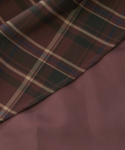 ROPE' PICNIC（ロペピクニック）の「チェックセミマーメイドスカート（スカート・レディース・ブラック/ワイン/ダークブラウン/キャメル・36/38）」の21枚目の写真