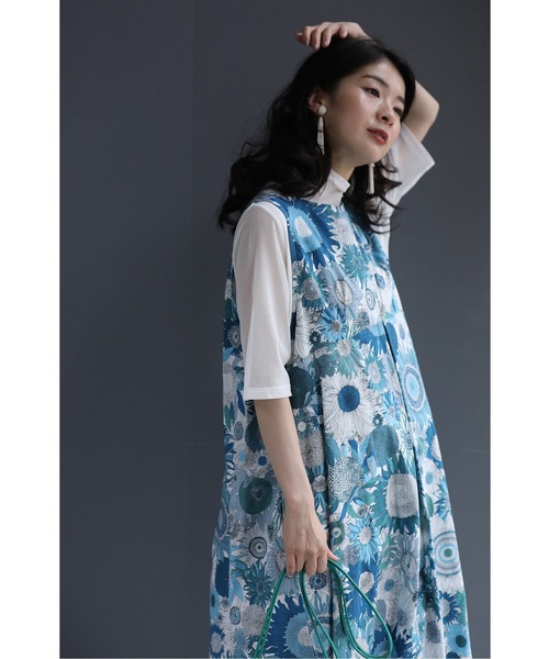cawaii(カワイイ)の「二の腕ふくよかさん用 シアーハイネックのスタメンTシャツ(Tシャツ/カットソー・レディース・ホワイト/ブラック/ネイビー/レッド・FREE/M/XL/L)」の11枚目の写真