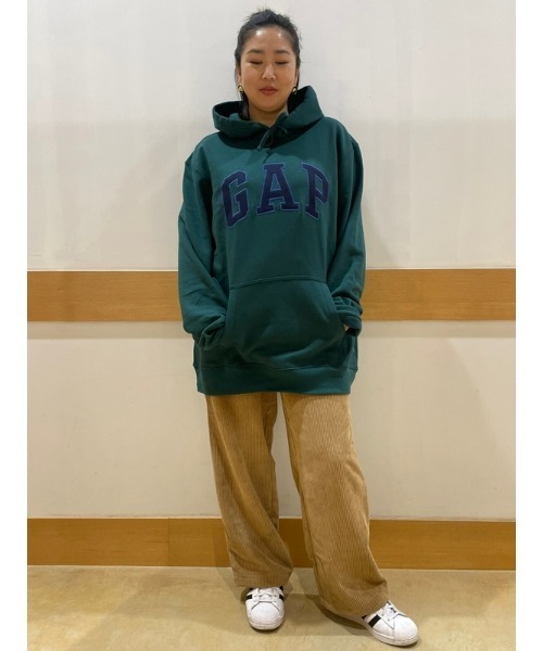 セール】Gapロゴ プルオーバーパーカー(ユニセックス)（パーカー