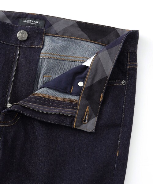 BLACK LABEL CRESTBRIDGE(ブラックレーベル・クレストブリッジ)の「CoolMaxEcoMadeリジッドスキニーデニムパンツ(デニムパンツ・メンズ・ブラック/ブルー・M/S/XL/L)」の17枚目の写真