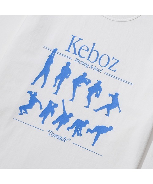 KEBOZ（ケボズ）の「NMT L/S TEE（Tシャツ/カットソー・メンズ・ミックスグレー/クリーム/ネイビー/ホワイト/ブラック/オリーブ・2XL/S/M/L/XL）」の7枚目の写真