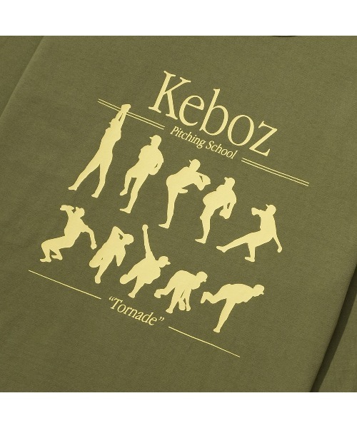 KEBOZ（ケボズ）の「NMT L/S TEE（Tシャツ/カットソー・メンズ・ミックスグレー/クリーム/ネイビー/ホワイト/ブラック/オリーブ・2XL/S/M/L/XL）」の11枚目の写真