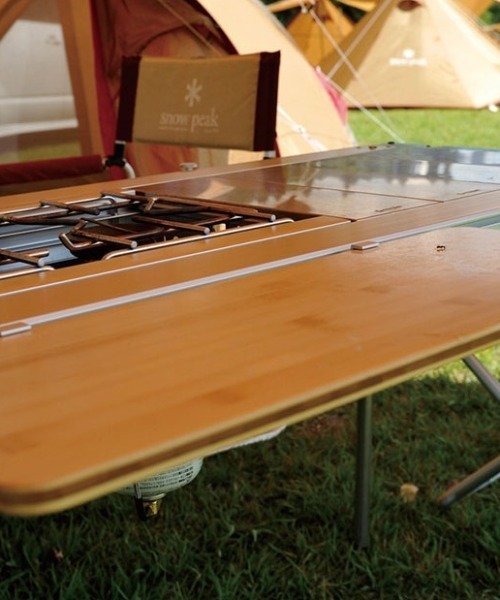 スライドトップロングハーフ竹（アウトドアグッズ）｜Snow Peak