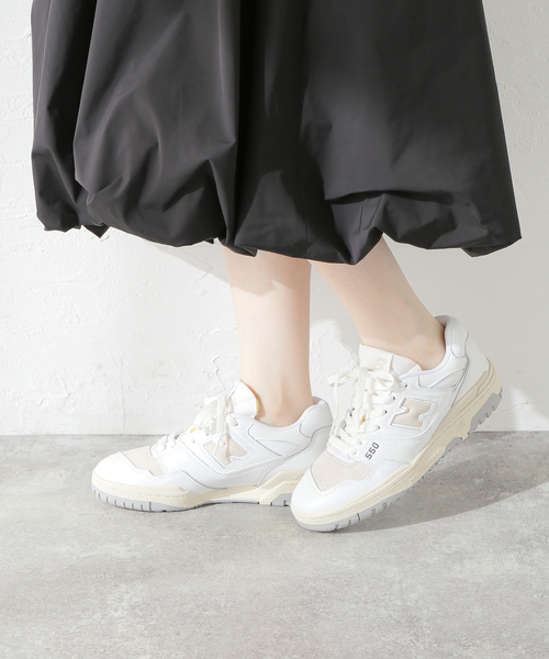 [New Balance] BB550PWG スニーカー☆送料込☆ NEW BALANCE / ニューバランス】 BB550PWG：スニーカー