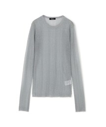 EDITION | ラメクルーネックニットプルオーバー(ニット/セーター)