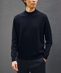 EDIFICE | ウール/シルク/カシミア MIX クリスタル モックネックニット(ニット/セーター)