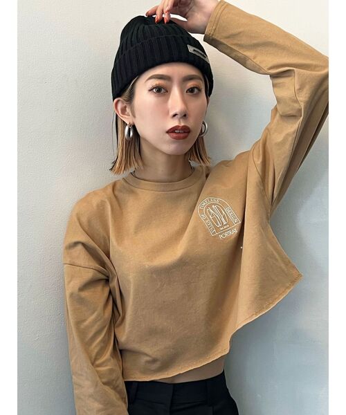 EMODA(エモダ)の「コンパクトニットキャップ(ニットキャップ/ビーニー・レディース・ブラック/グレー・FREE)」の18枚目の写真