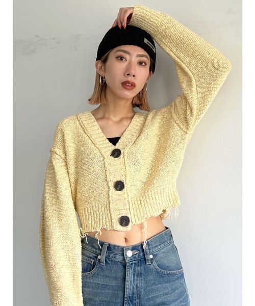 EMODA(エモダ)の「コンパクトニットキャップ(ニットキャップ/ビーニー・レディース・ブラック/グレー・FREE)」の22枚目の写真