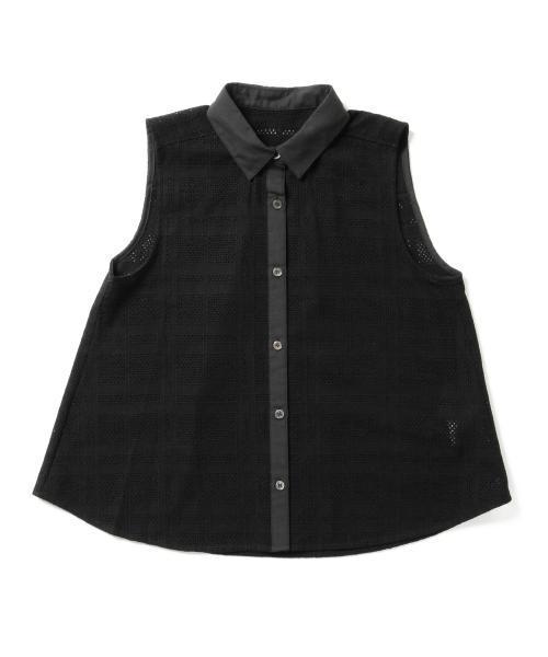 「Ray BEAMS」 ノースリーブブラウス ONE SIZE ブラック レディース Ray BEAMS 「Ray BEAMS」 ノースリーブブラウス ONE SIZE