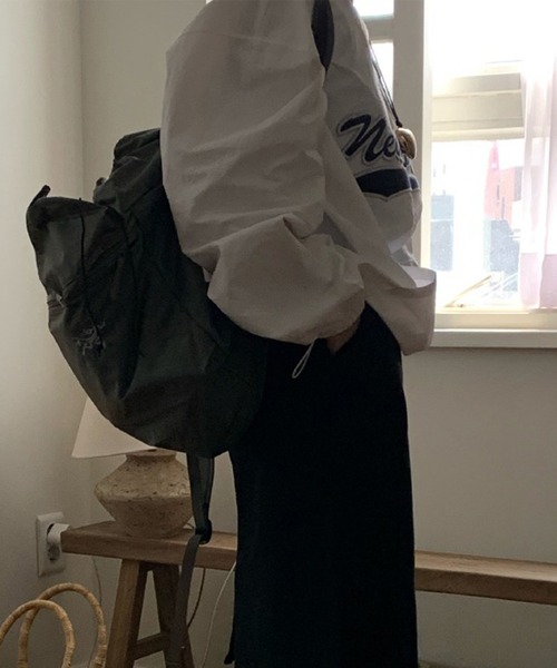 LYEON(リヨン)の「ナイロンアノラックトップス(その他トップス・レディース・ホワイト/ネイビー・FREE)」の9枚目の写真
