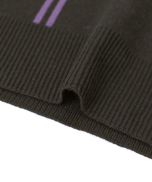 n'OrLABEL(ノアールレーベル)の「『チェック柄ジャカードニットワンピース』(ワンピース・レディース・ブラック/モカ・FREE)」の12枚目の写真