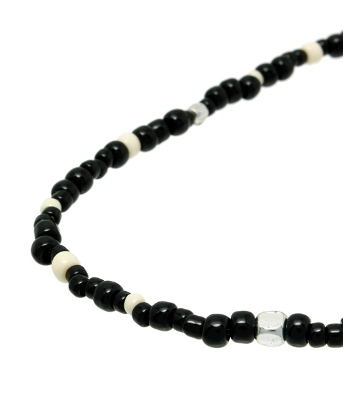 CIAOPANIC（チャオパニック）の「【Ciaopanic】　ビーズ2WAYネックレス（ネックレス・メンズ・ブラック/レッド/サックスブルー/ホワイト・FREE）」の6枚目の写真