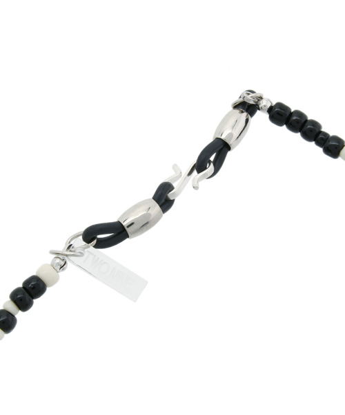 CIAOPANIC（チャオパニック）の「【Ciaopanic】　ビーズ2WAYネックレス（ネックレス・メンズ・ブラック/レッド/サックスブルー/ホワイト・FREE）」の7枚目の写真