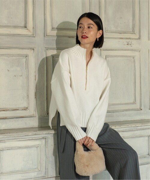 OPAQUE.CLIP（オペークドットクリップ）の「◆≪ヒルナンデス！で紹介≫ 2WAY/フェイクファーショルダーバッグ（ショルダーバッグ・レディース・チャコールグレー/ライトベージュ/ブラウン系/ブルー・00）」の20枚目の写真