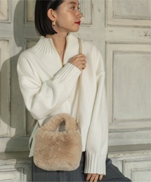 OPAQUE.CLIP | ≪ヒルナンデス！で紹介≫ 2WAY/フェイクファーショルダーバッグ(ショルダーバッグ)