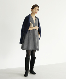 IENA（イエナ）の「[n]ツイードミニドレス（ワンピース）」 - WEAR