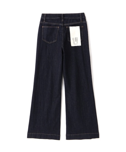 FREE'S MART（フリーズマート）の「◇【累計販売6万本突破！選べる6色】【4サイズ展開XS-L] ベーシックワイドデニムパンツ【低身長サイズ有】【Lサイズ有】（デニムパンツ・レディース・ダークネイビー/ブルー系その他/ブルー系その他3/ホワイト/ブラック系その他/ブルー系その他2/ホワイト系その他2・X-SMALL/SMALL/MEDIUM/LARGE）」の9枚目の写真