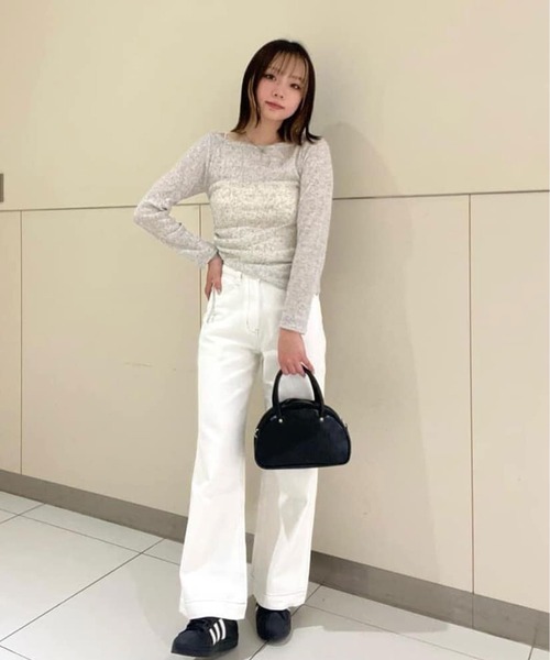 Mサイズ／3way bag／silver×デニム J&M Davidson DAVIDSON アニバーサリー カーニバル ANNIVERSARY