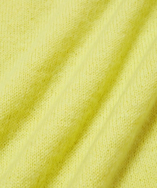 bonjour records(ボンジュールレコーズ)の「【Bonjour Records/ボンジュールレコード】 Original Knit Crewneck Sweater オリジナルニットクルーネックセーター(ニット/セーター・メンズ・イエロー系その他/チャコールグレー・S/L/M/XL)」の10枚目の写真