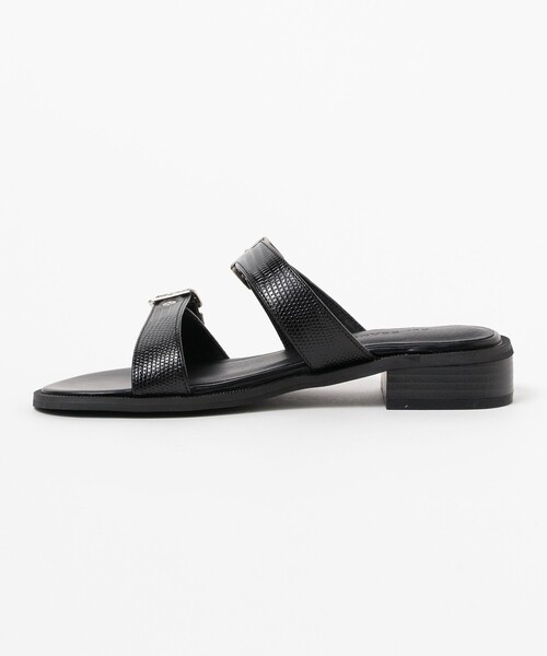 Ray BEAMS(レイビームス)の「Ray BEAMS / ダブル ベルト サンダル(サンダル・レディース・ブラック/ダークブラウン・23/23.5/24/24.5/25)」の12枚目の写真