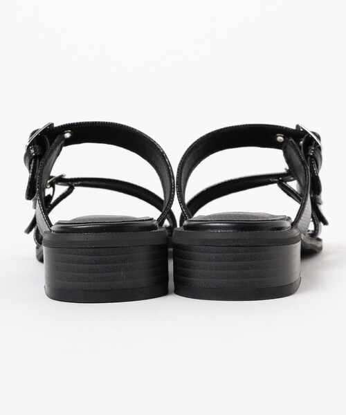 Ray BEAMS(レイビームス)の「Ray BEAMS / ダブル ベルト サンダル(サンダル・レディース・ブラック/ダークブラウン・23/23.5/24/24.5/25)」の16枚目の写真