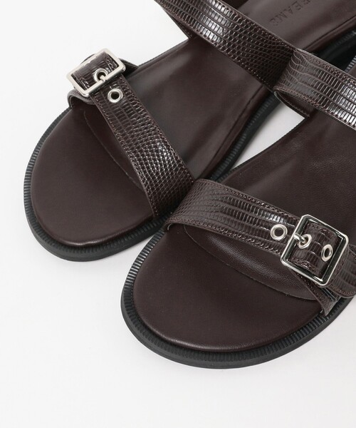 Ray BEAMS(レイビームス)の「Ray BEAMS / ダブル ベルト サンダル(サンダル・レディース・ブラック/ダークブラウン・23/23.5/24/24.5/25)」の17枚目の写真