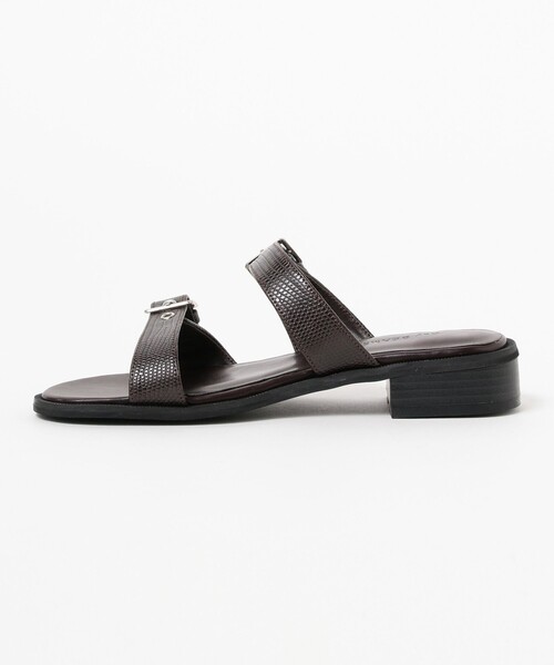 Ray BEAMS(レイビームス)の「Ray BEAMS / ダブル ベルト サンダル(サンダル・レディース・ブラック/ダークブラウン・23/23.5/24/24.5/25)」の18枚目の写真