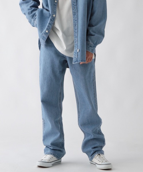 GLOBAL WORK(グローバルワーク)の「大人見えデニムパンツ/AND YUA ANY/976504(デニムパンツ・キッズ・ブラック/ブルー・150cm/160cm/170cm)」の6枚目の写真