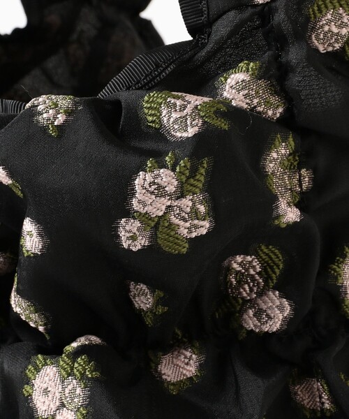 Ray BEAMS（レイビームス）の「Casselini × Ray BEAMS / 別注 ジャカード フリル トートバッグ（トートバッグ・レディース・ブラック/ホワイト・ONE SIZE）」の17枚目の写真