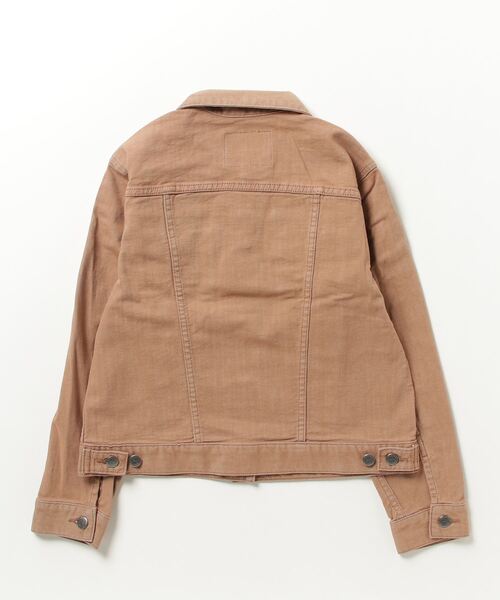 CIMARRON（シマロン）の「■CIMARRON JEANS■ JEAN JACKET（デニムジャケット・レディース・オレンジ/ベージュ・MEDIUM）」の3枚目の写真