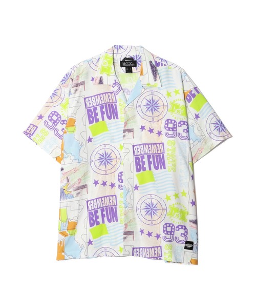 MANASTASH（マナスタッシュ）の「MANASTASH/マナスタッシュ MANALOHA SHIRTS '24（シャツ/ブラウス・メンズ・ネイビー/その他/ホワイト/カモフラージュ/ホワイト系その他・L/ﾌﾘ-/M/XL/S）」の8枚目の写真