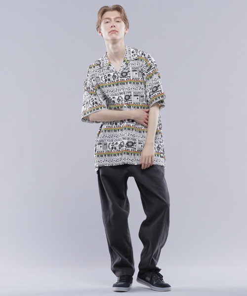 MANASTASH（マナスタッシュ）の「MANASTASH/マナスタッシュ MANALOHA SHIRTS '24（シャツ/ブラウス・メンズ・ネイビー/その他/ホワイト/カモフラージュ/ホワイト系その他・L/ﾌﾘ-/M/XL/S）」の7枚目の写真