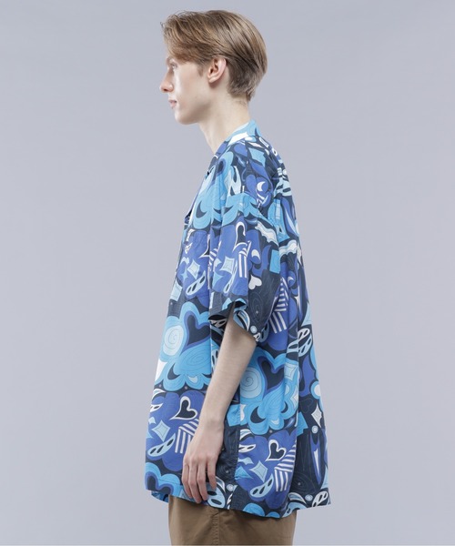 MANASTASH（マナスタッシュ）の「MANASTASH/マナスタッシュ MANALOHA SHIRTS '24（シャツ/ブラウス・メンズ・ネイビー/その他/ホワイト/カモフラージュ/ホワイト系その他・L/ﾌﾘ-/M/XL/S）」の14枚目の写真