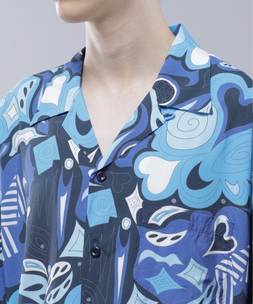MANASTASH（マナスタッシュ）の「MANASTASH/マナスタッシュ MANALOHA SHIRTS '24（シャツ/ブラウス・メンズ・ネイビー/その他/ホワイト/カモフラージュ/ホワイト系その他・L/ﾌﾘ-/M/XL/S）」の16枚目の写真