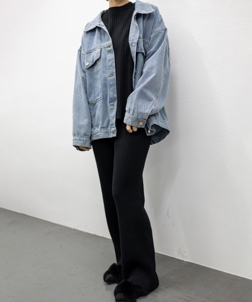 Miniministore（ミニミニストア）の「韓国ニットセットアップ レディース 秋冬（アンサンブル・レディース・カーキブラウン/クリーム/ブラック/ネイビー/モカ・フリー）」の9枚目の写真