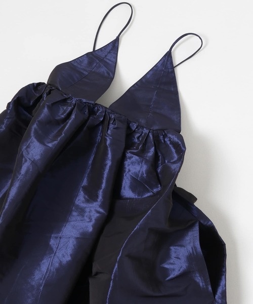 GANNI（ガニー）の「GANNI Shiny Taffeta Strap Dress