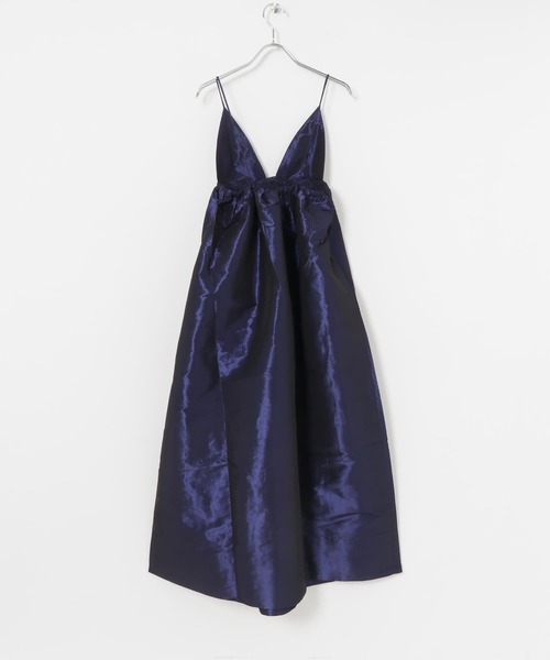 GANNI（ガニー）の「GANNI Shiny Taffeta Strap Dress